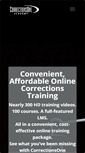 Mobile Screenshot of correctionsoneacademy.com